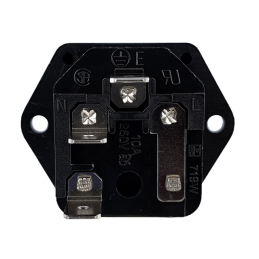 1 pcs : 719W-00/04 - PWR ENT MOD RCPT IEC320-C14 PNL