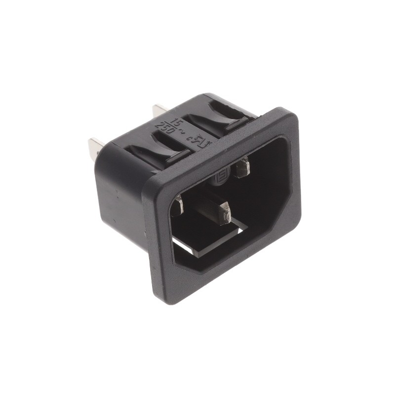 1 pcs : 6110.4212 - PWR ENT RCPT IEC320-C16 PANEL QC