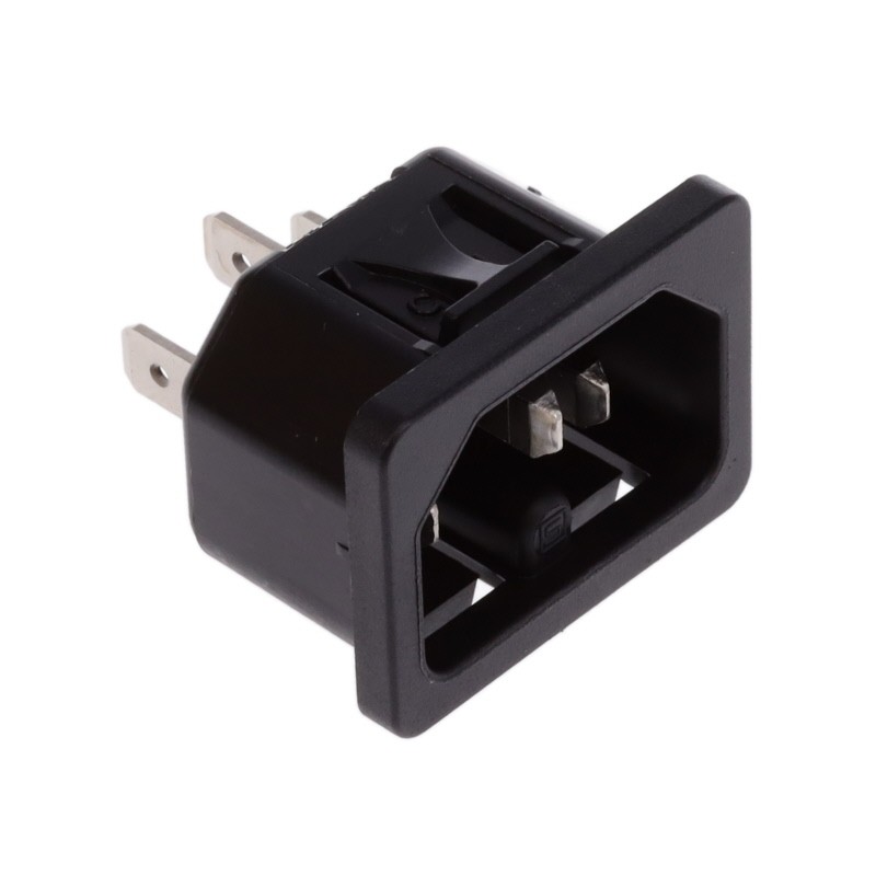 1 pcs : 6110.4215 - PWR ENT RCPT IEC320-C16 PANEL QC