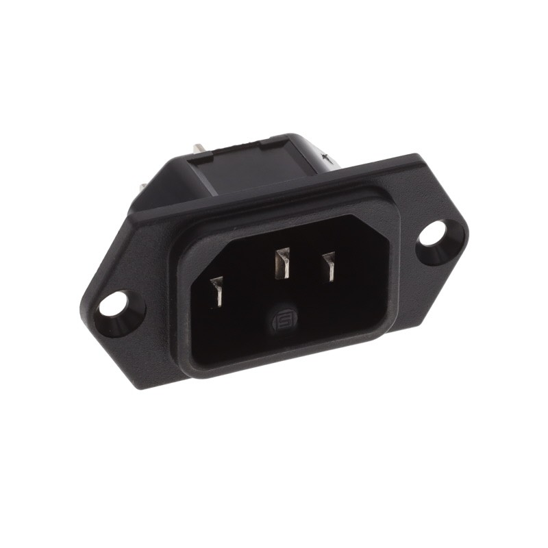 1 pcs : 6110.3200 - PWR ENT RCPT IEC320-C16 PANEL QC