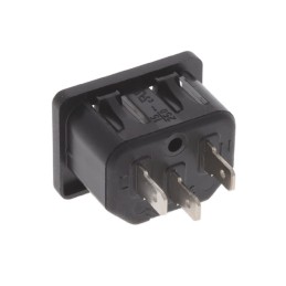 1 pcs : 6110.4210 - PWR ENT RCPT IEC320-C16 PANEL QC