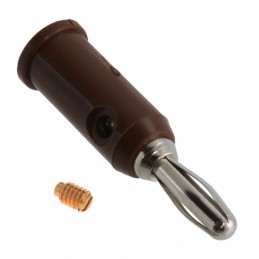 1 pcs : 1325-1 - CONN BANANA PLUG STACK SLDRLESS