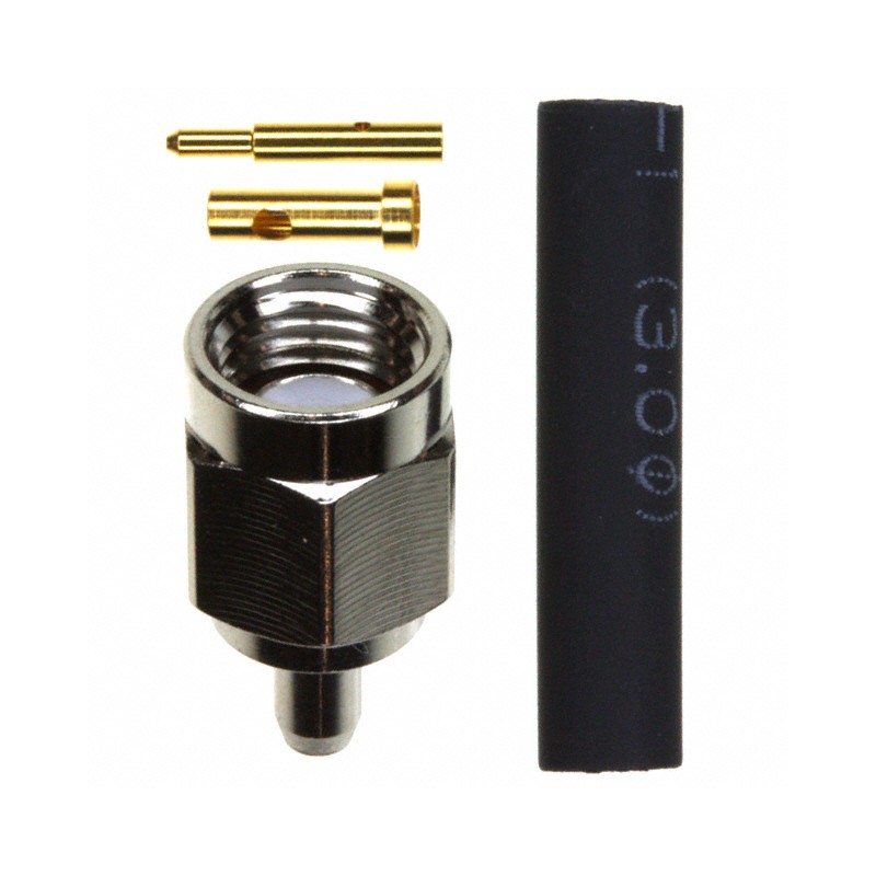 1 pcs : CONSMA007-R178 - CONN SMA PLUG STR 50 OHM SOLDER