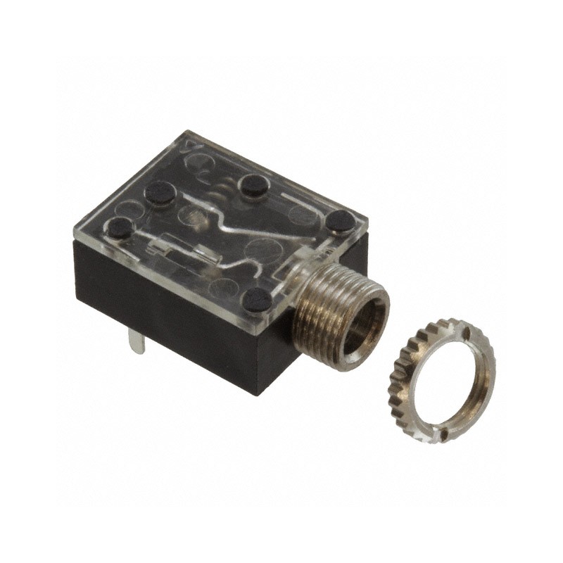 1 pcs : 35RAPC2BH3 - CONN JACK STEREO 3.5MM R/A