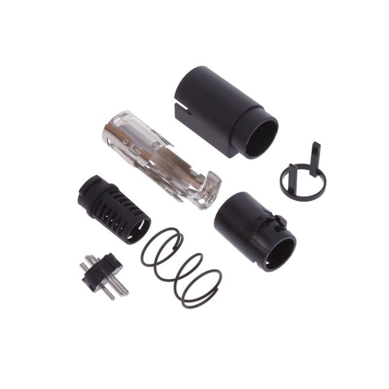 1 pcs : GTPWRDIN3LB - POWER DIN PLUG, 3P, SNAP AND LOC