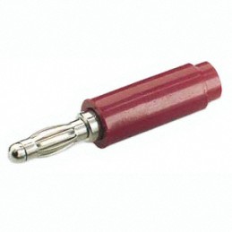 1 pcs : BU-00226-2 - CONN BANANA PLUG THRD RED