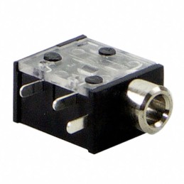 1 pcs : 35RAPC2BVN4 - CONN JACK STEREO 3.5MM R/A