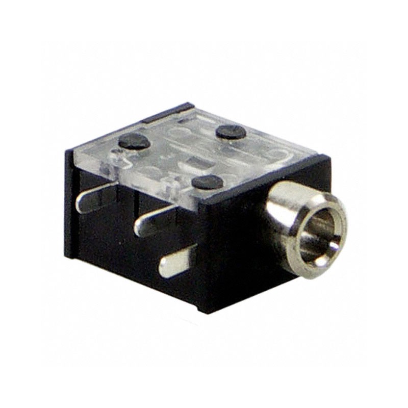 1 pcs : 35RAPC2BVN4 - CONN JACK STEREO 3.5MM R/A