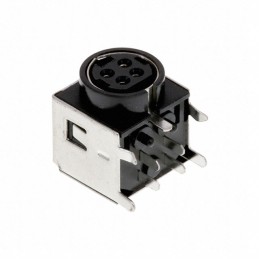 1 pcs : KPJX-4S-S - CONN JACK FMALE 4POS TIN SOLDER