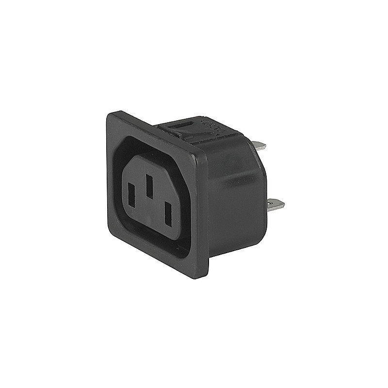 1 pcs : 3-144-643 - 6600-4 CONNECTOR OUTLET 10A F