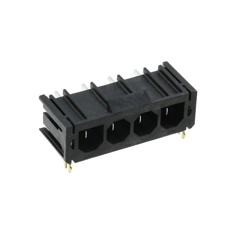1 pcs : 0431603104 - CONN HDR 4POS 7.50MM R/A SLDR