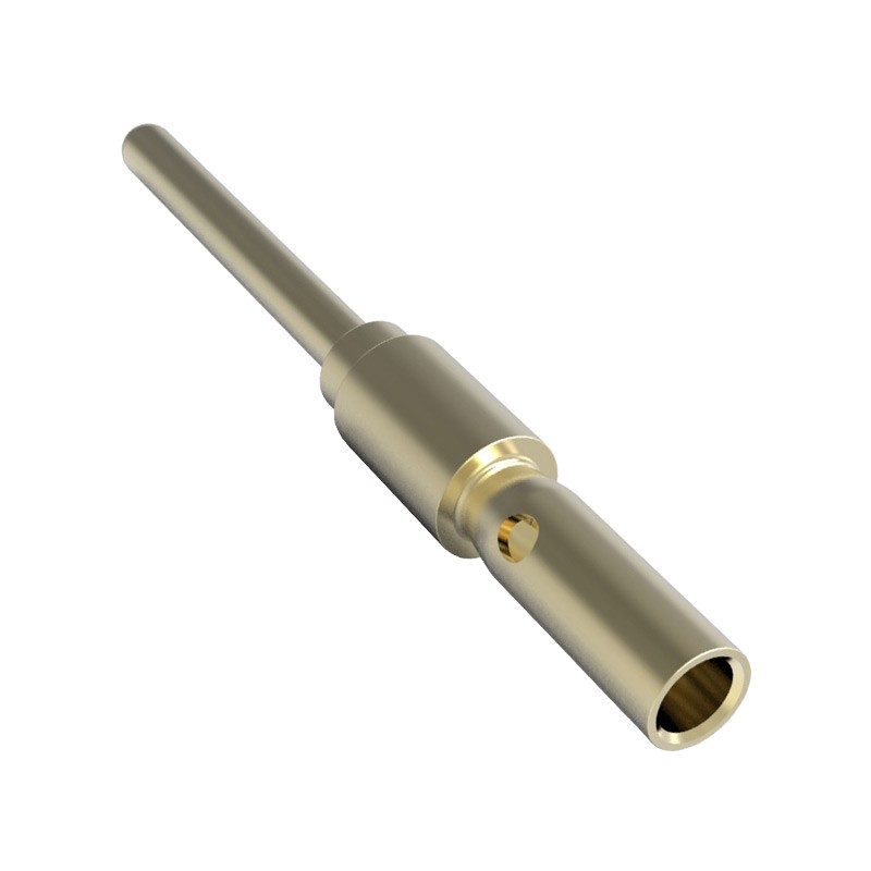 1 pcs : 1-2314102-2 - CONTACT PIN 22AWG 1MM CRIMP GOLD