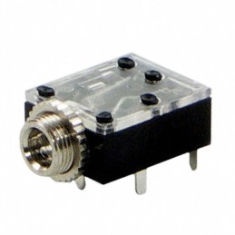 1 pcs : 35RAPC3BH3 - CONN JACK STEREO 3.5MM R/A