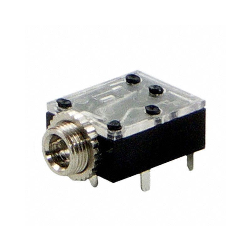 1 pcs : 35RAPC3BH3 - CONN JACK STEREO 3.5MM R/A