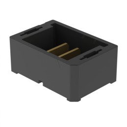 1 pcs : UMPT-02-01.5-L-V-S-TR - CONN HDR 2POS 2.00MM SMD SLDR