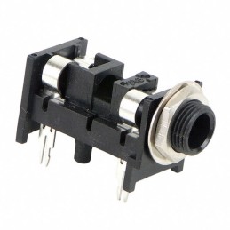 1 pcs : RA49B11 - CONN JACK MONO 6.35MM R/A