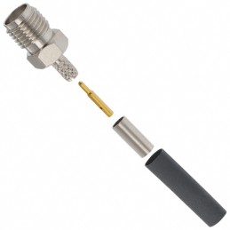 1 pcs : CONREVSMA011 - CONN RPSMA RCPT STR 50OHM SOLDER