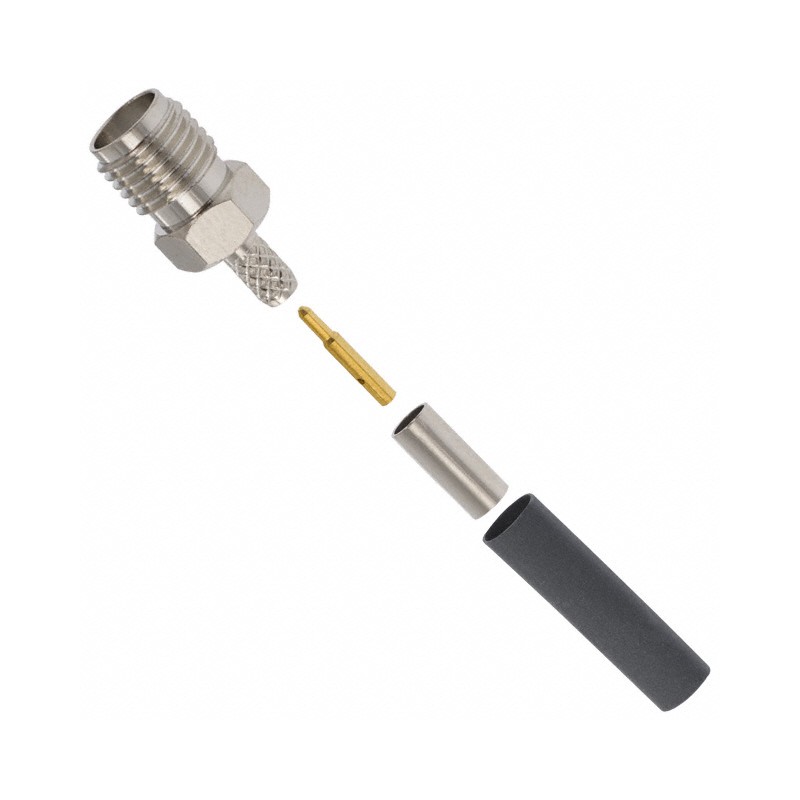 1 pcs : CONREVSMA011 - CONN RPSMA RCPT STR 50OHM SOLDER