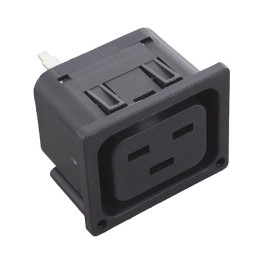 1 pcs : 4710-5733-0011-220-1100 - PWR ENT RCPT IEC320-2-2J PNL IDC