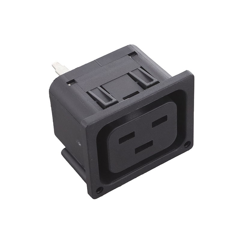 1 pcs : 4710-5733-0011-220-1100 - PWR ENT RCPT IEC320-2-2J PNL IDC