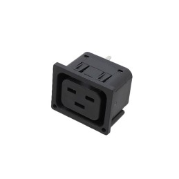 1 pcs : 4710-5733-0011-215-1100 - PWR ENT RCPT IEC320-2-2J PNL IDC