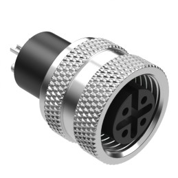 1 pcs : 50-00952 - CONN RCPT FMALE 4P GOLD SLDR CUP