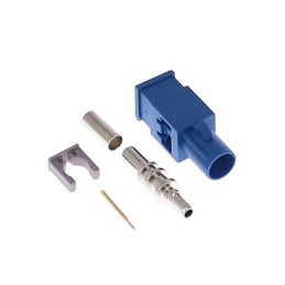 1 pcs : FK0MCDK - FAKRA GEN 1 CODE C BLUE MALE PLU