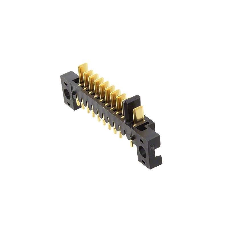 1 pcs : 1-1612962-3 - CONN PLUG 10POS 2.00MM EDGE R/A