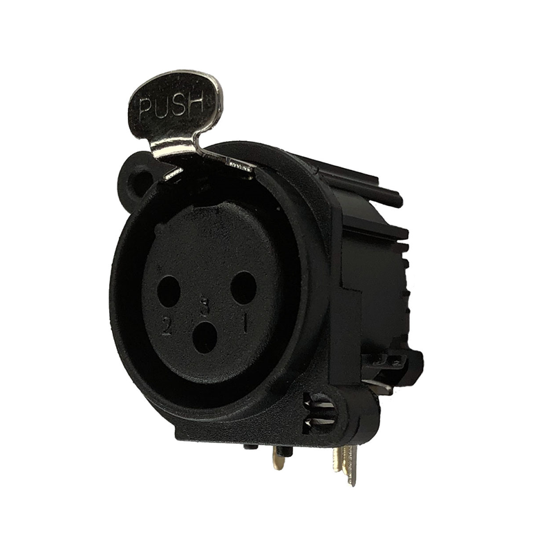 1 pcs : IO-XLR3-F-EH - CONN RCPT FMALE XLR 3POS SOLDER