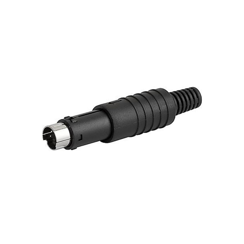 1 pcs : 4850.1410 - CONN PLUG MALE DIN 4P SOLDER CUP