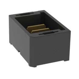 1 pcs : UMPT-02-02.5-L-V-S-TR - CONN HDR 2POS 2.00MM SMD SLDR