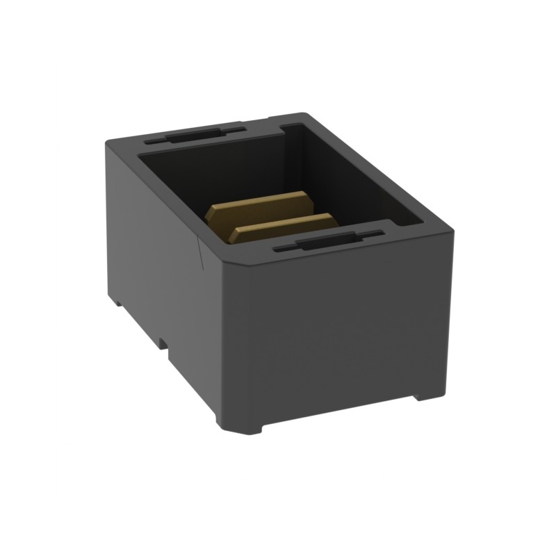 1 pcs : UMPT-02-02.5-L-V-S-TR - CONN HDR 2POS 2.00MM SMD SLDR