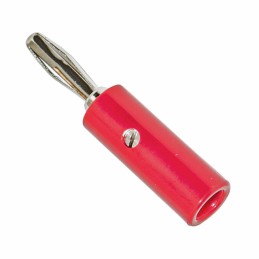 1 pcs : BU-00245-2 - CONN BANANA PLUG SOLDERLESS RED