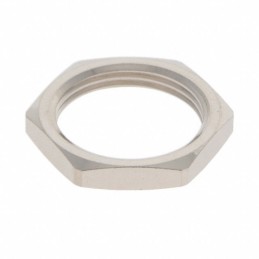 1 pcs : GEA.1E.240.LN - CONN HEX NUT SILVER