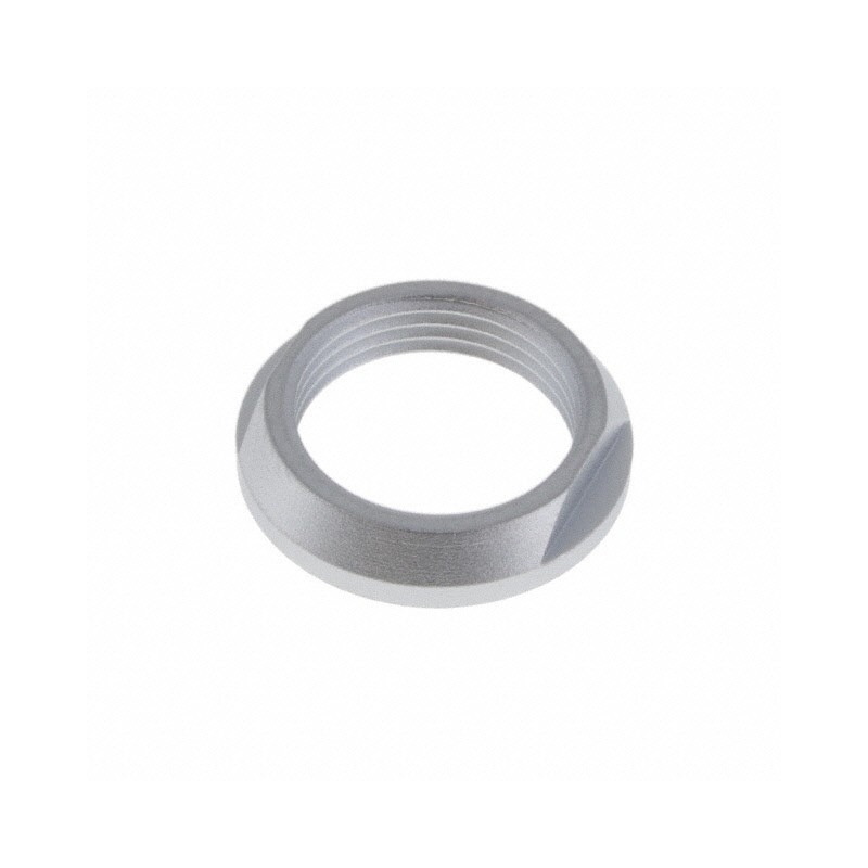 1 pcs : GEC.0S.240.LC - CONN CONICAL NUT SILVER