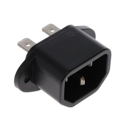 1 pcs : 6162.0043 - PWR ENT RCPT IEC320-C14 PANEL QC