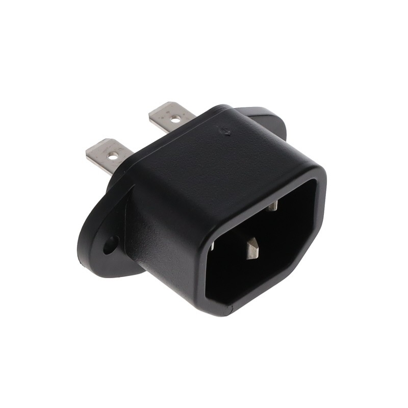 1 pcs : 6162.0043 - PWR ENT RCPT IEC320-C14 PANEL QC