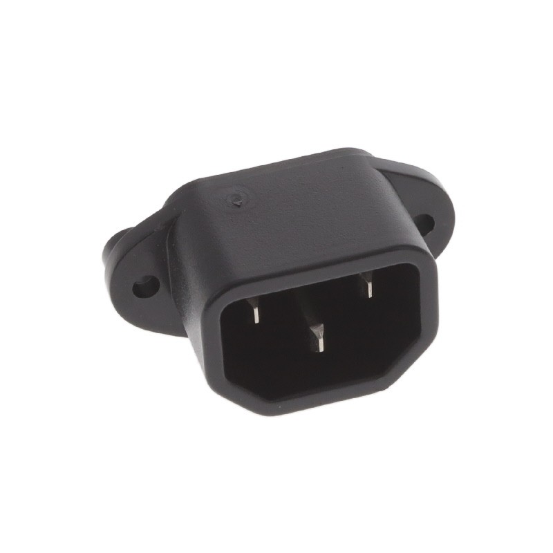 1 pcs : 6162.0041 - PWR ENT RCPT IEC320-C14 PNL SLDR