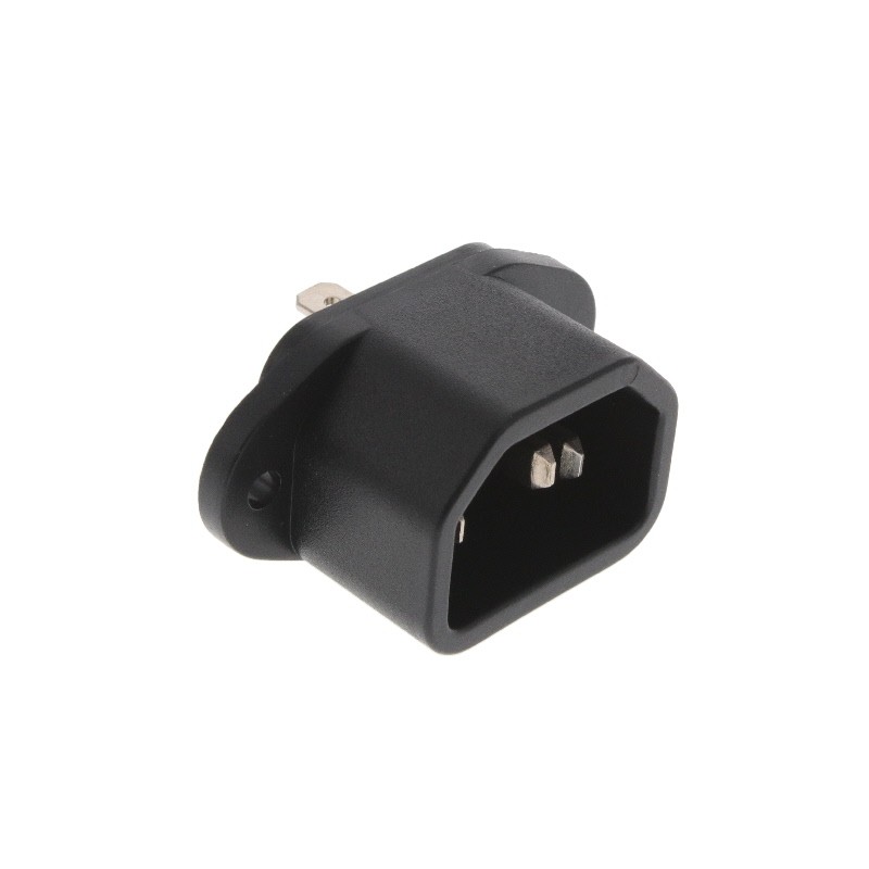 1 pcs : 6162.0042 - PWR ENT RCPT IEC320-C14 PANEL QC