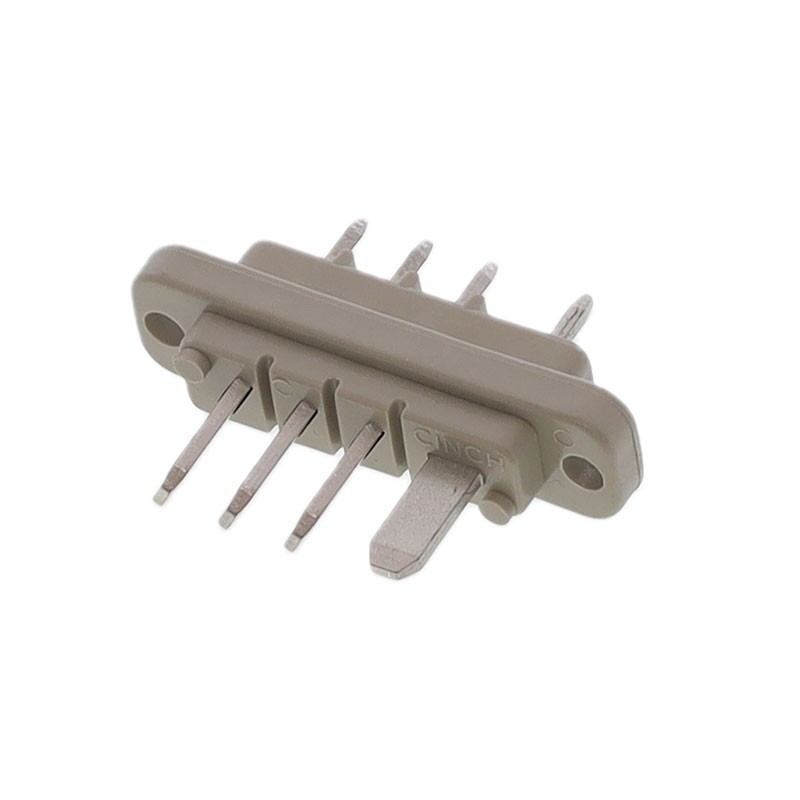 1 pcs : JA77844 - CONN PLUG 4POS PNL MNT SLDR