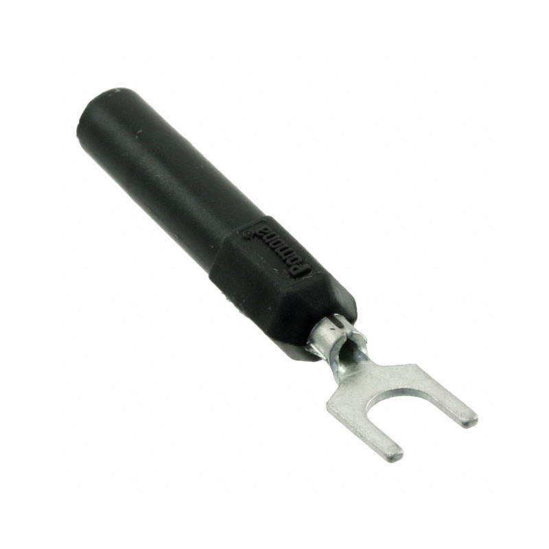 1 pcs : 3744A-0 - ADAPT SPADE LUG TO BAN JACK BLK