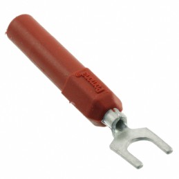 1 pcs : 3744A-2 - ADAPT SPADE LUG TO BAN JACK RED