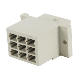 1 pcs : 09062093201 - CONN DIN RCPT 9POS IN-LINE