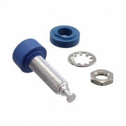 1 pcs : 4900-6 - CONN BANANA JACK TURRET BLUE