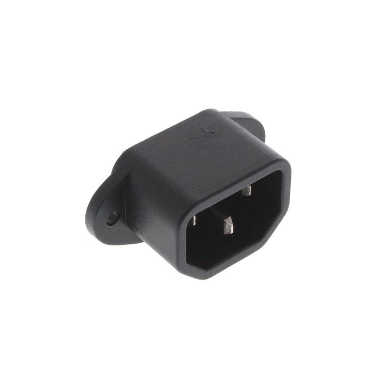 1 pcs : 6162.0040 - PWR ENT RCPT IEC320-C14 PNL SLDR