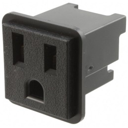 1 pcs : 3-213598-2 - PWR ENT RCPT NEMA5-15 PNL SLDR