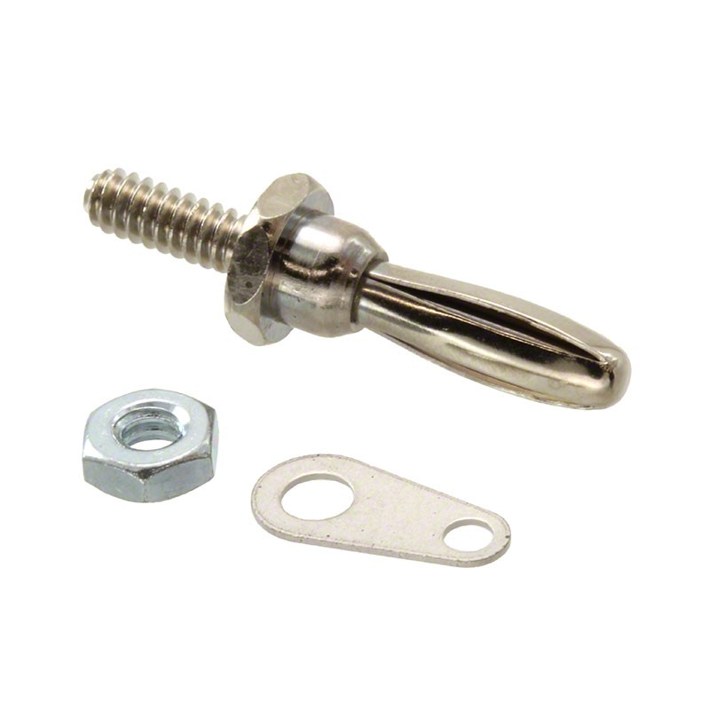 1 pcs : 6074-1 - CONN BANANA PLUG THRD