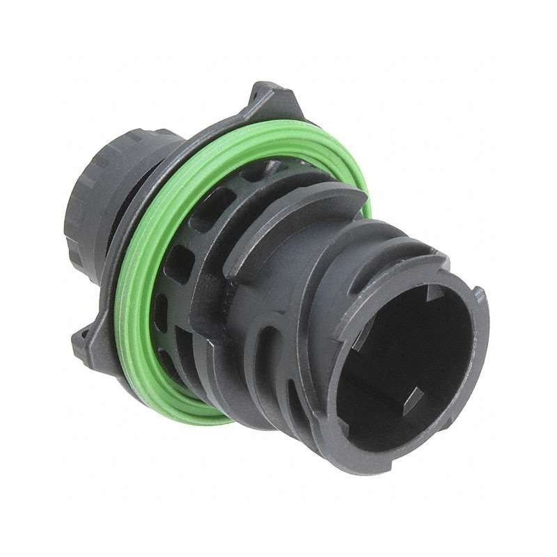 1 pcs : 2-967402-1 - CONN RCPT HSNG MALE 4POS PNL MNT