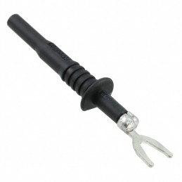 1 pcs : BU-30212-0 - SPADE TERM 7MM TO BANA JACK BLK