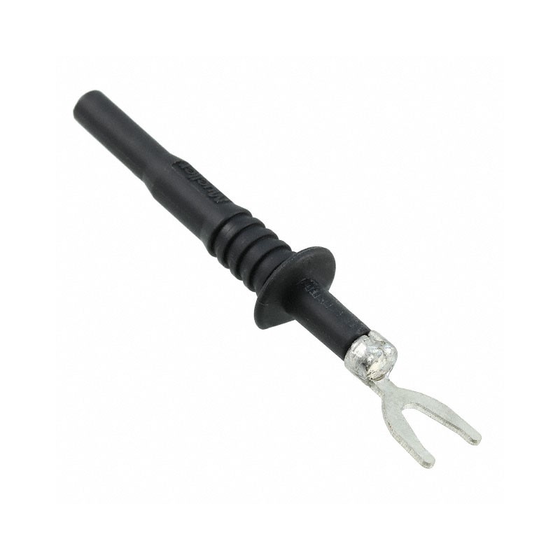 1 pcs : BU-30212-0 - SPADE TERM 7MM TO BANA JACK BLK